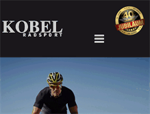 Tablet Screenshot of kobel-radsport.ch